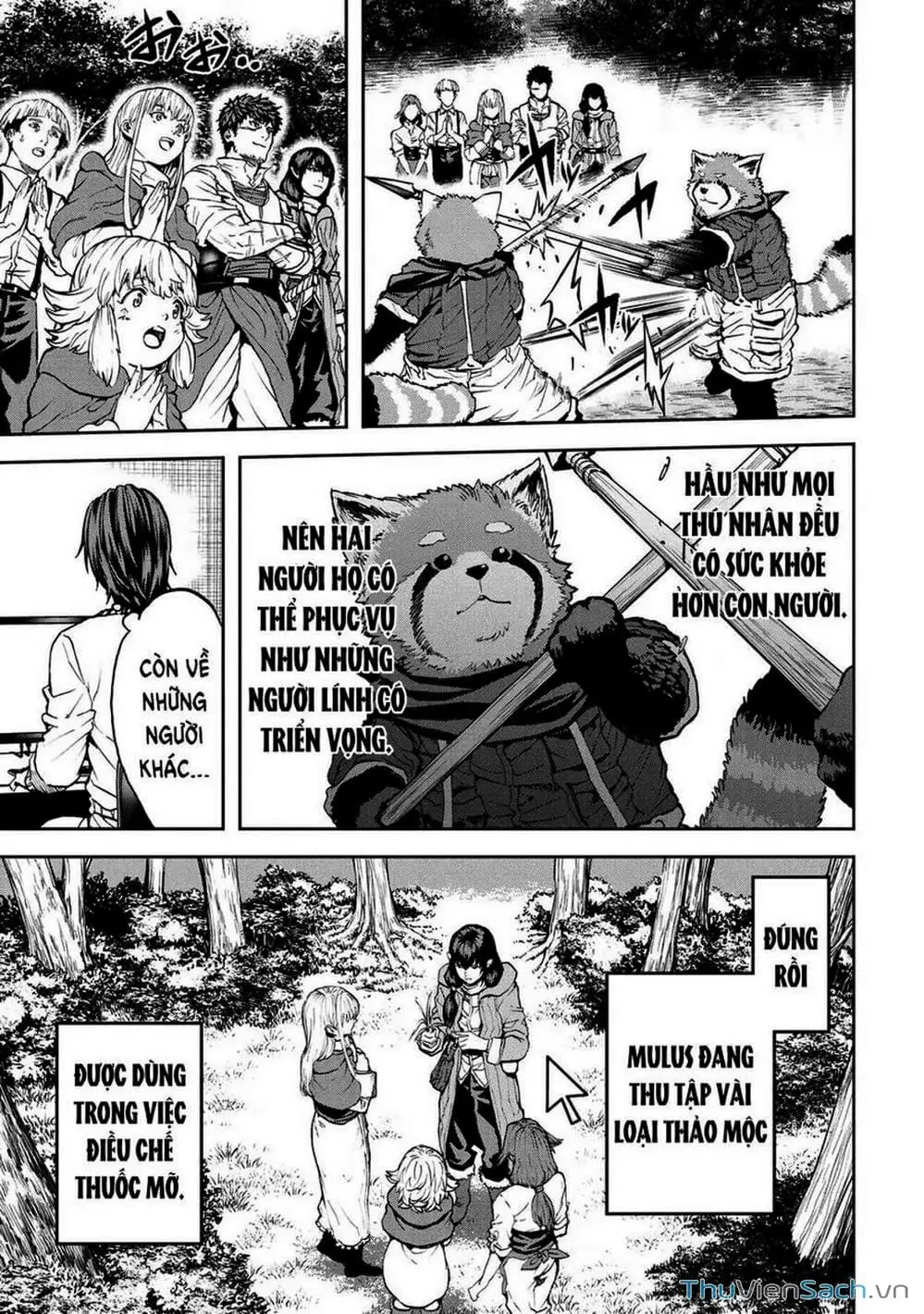 Truyện Tranh Npc Của Trò Chơi Xây Dựng Làng Là Người Thật trang 4