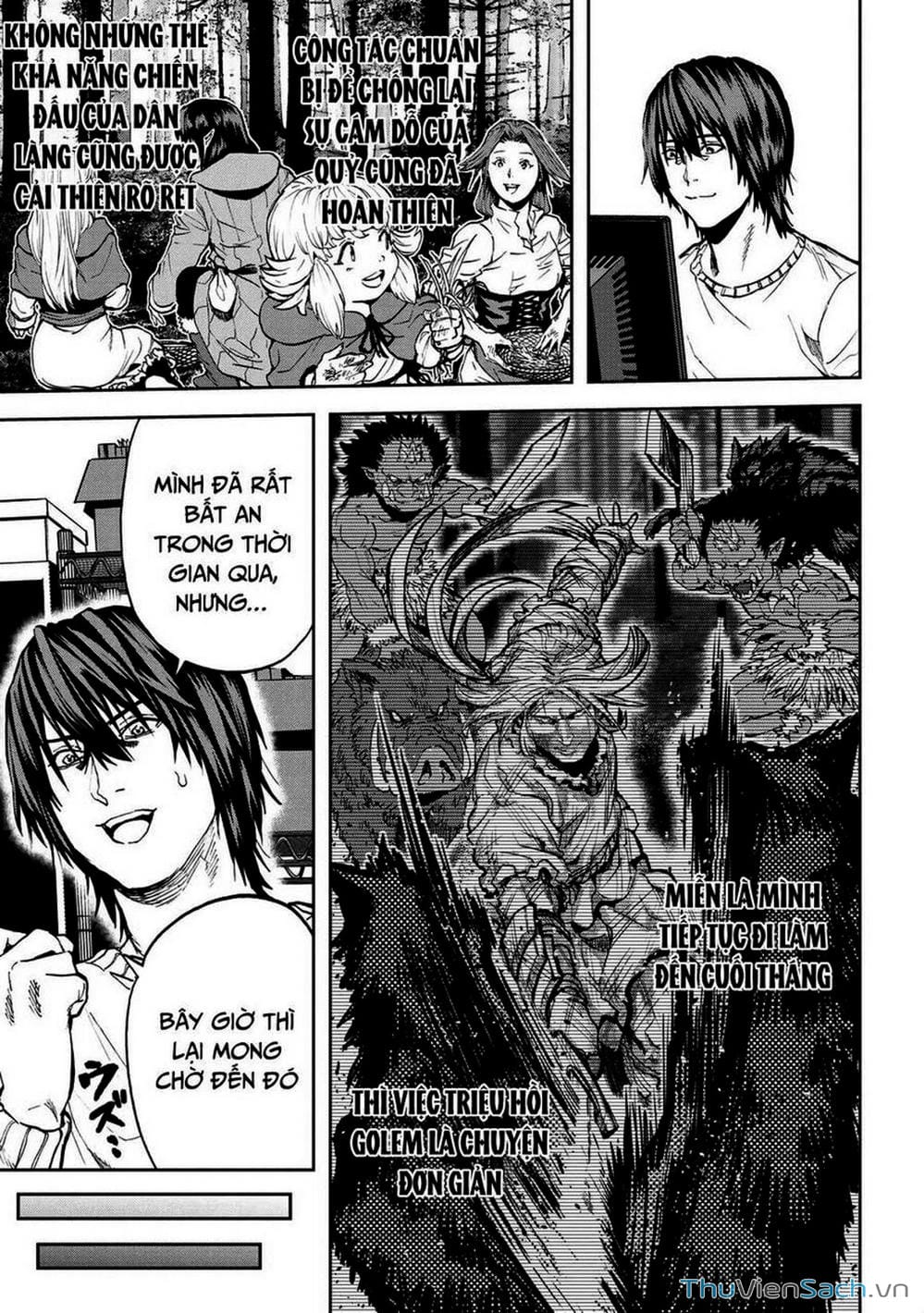 Truyện Tranh Npc Của Trò Chơi Xây Dựng Làng Là Người Thật trang 4