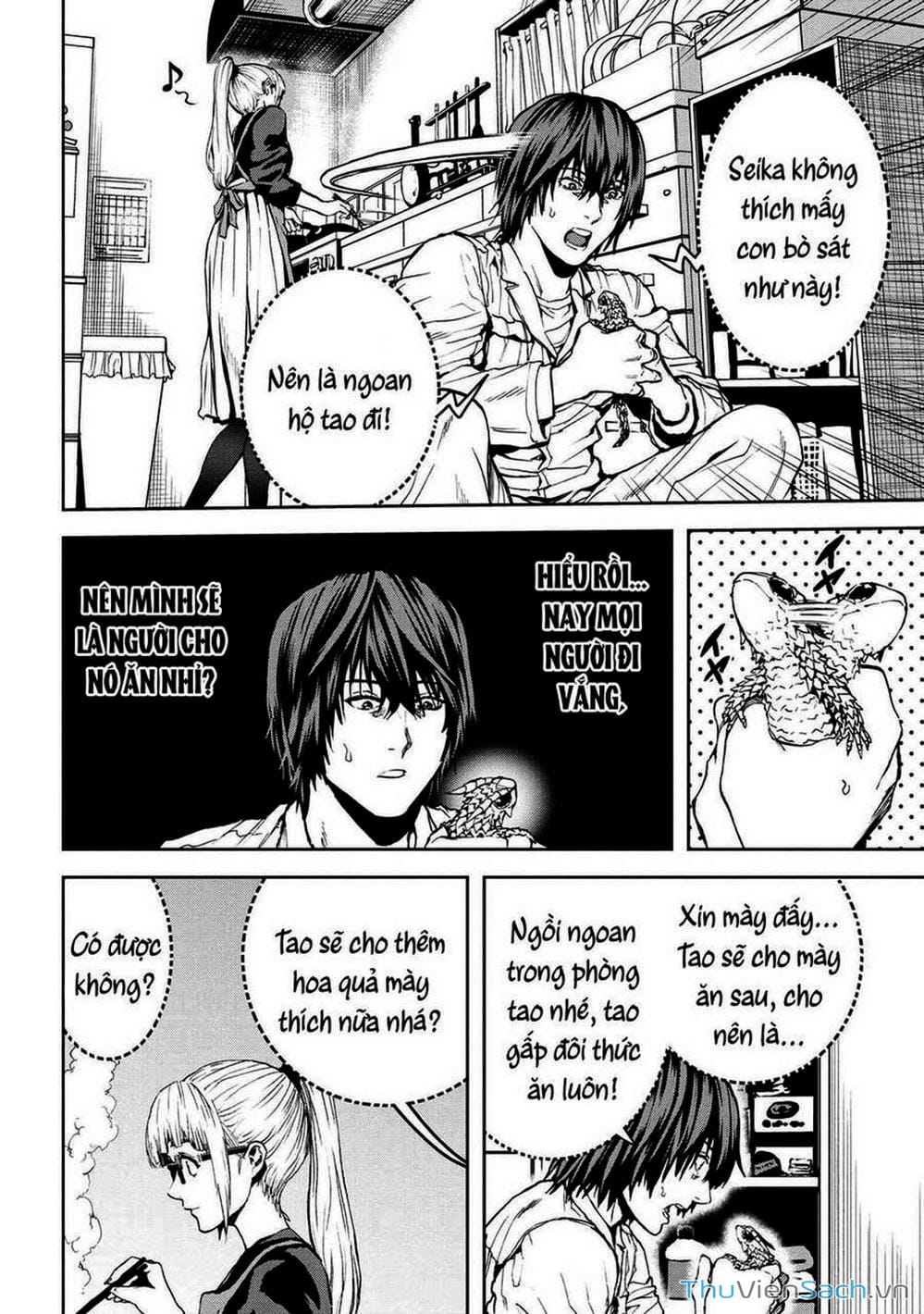 Truyện Tranh Npc Của Trò Chơi Xây Dựng Làng Là Người Thật trang 4