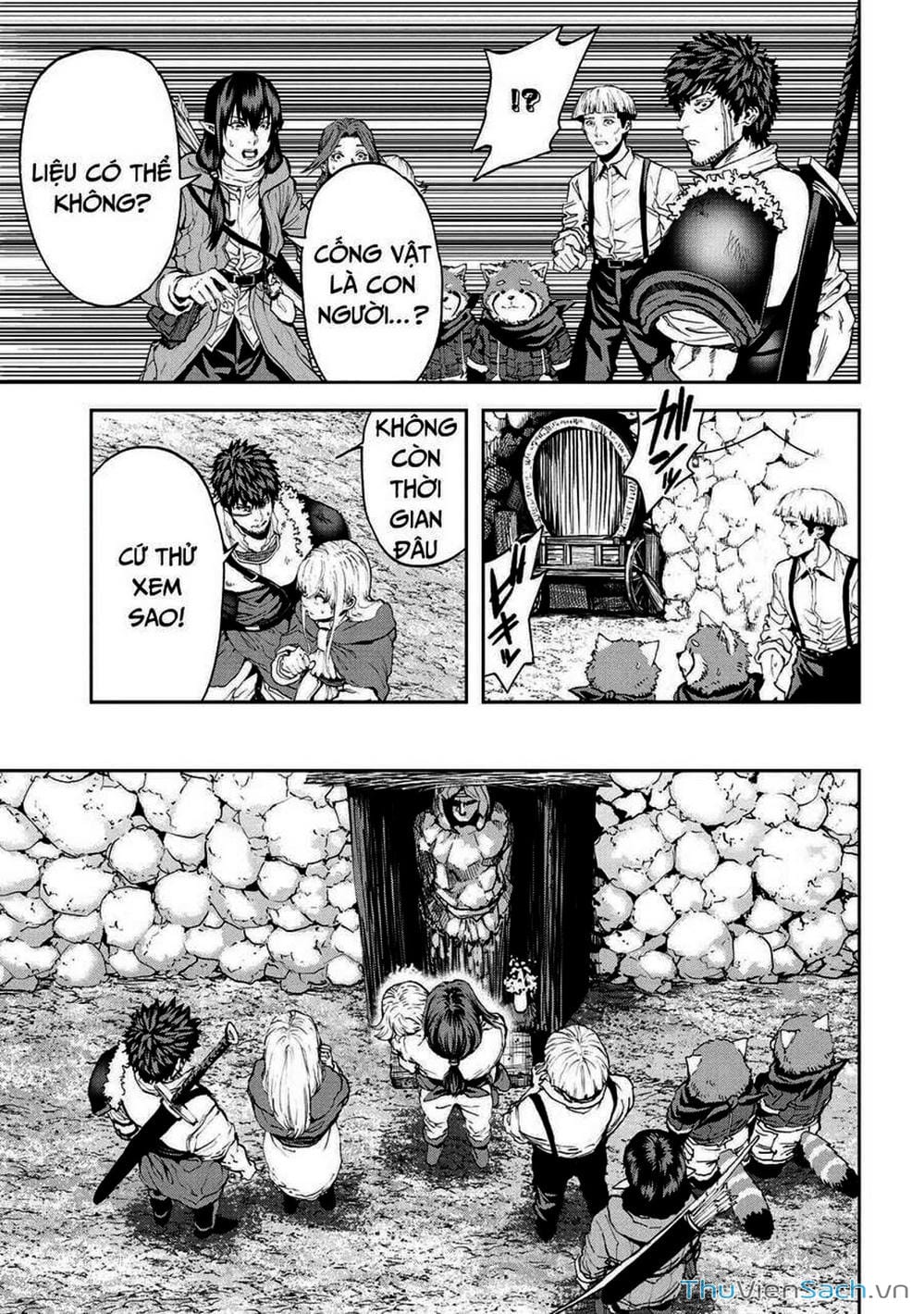 Truyện Tranh Npc Của Trò Chơi Xây Dựng Làng Là Người Thật trang 4