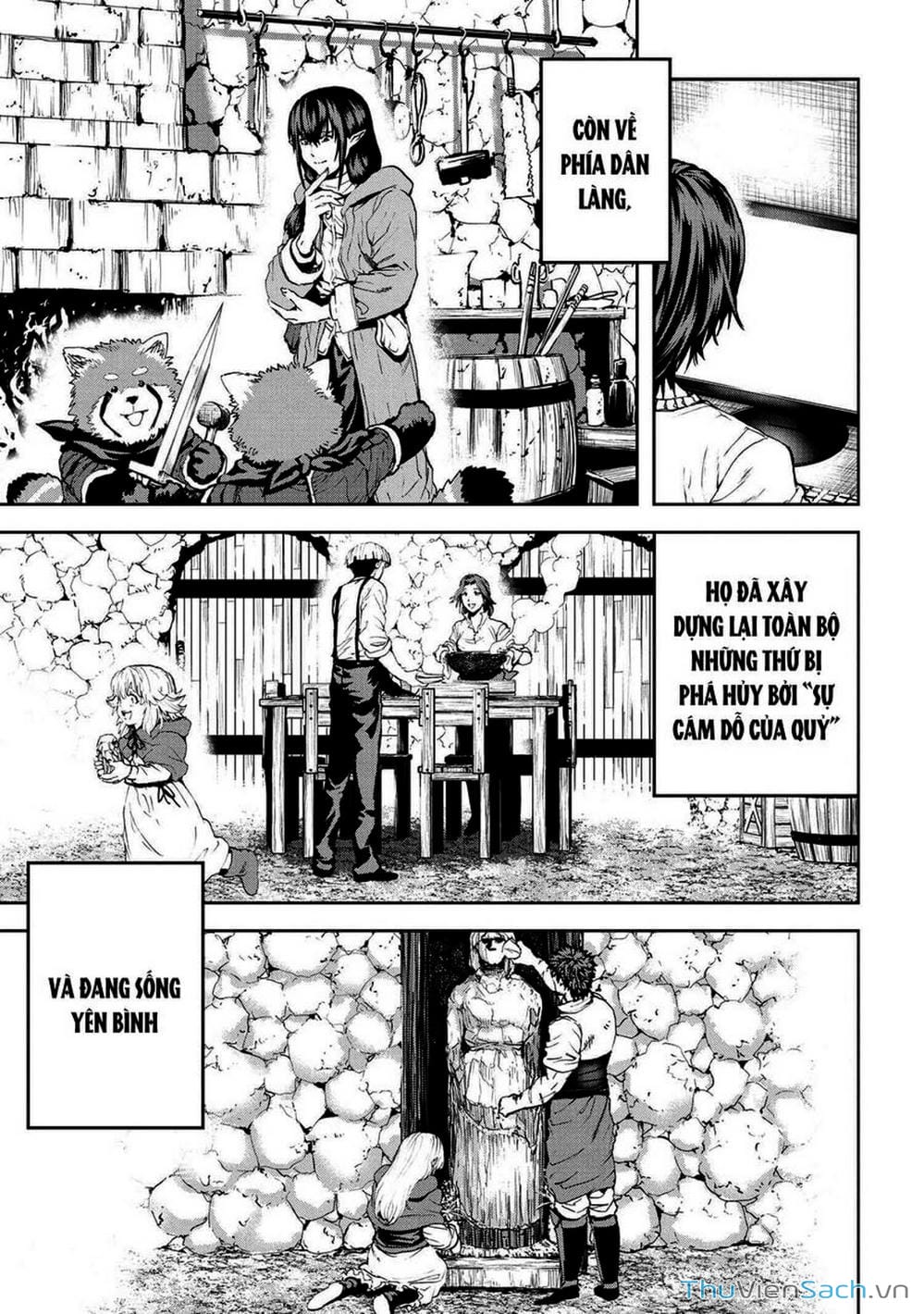 Truyện Tranh Npc Của Trò Chơi Xây Dựng Làng Là Người Thật trang 4