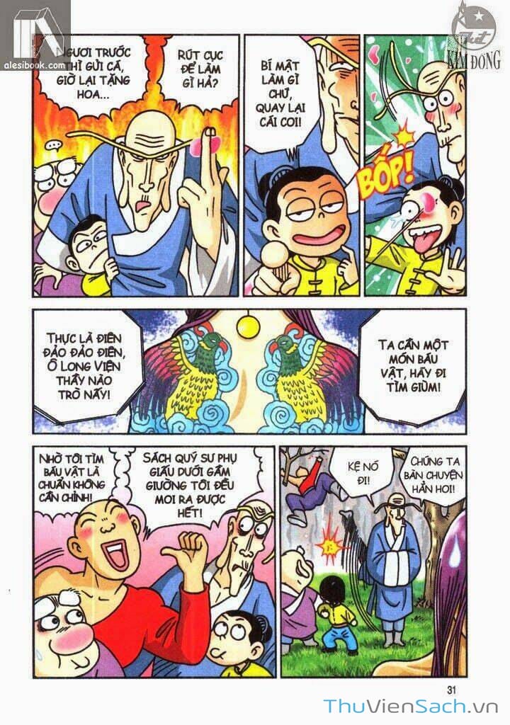 Truyện Tranh Ô Long Viện Linh Vật Sống trang 3