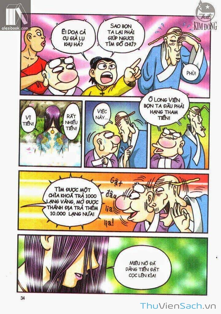 Truyện Tranh Ô Long Viện Linh Vật Sống trang 3