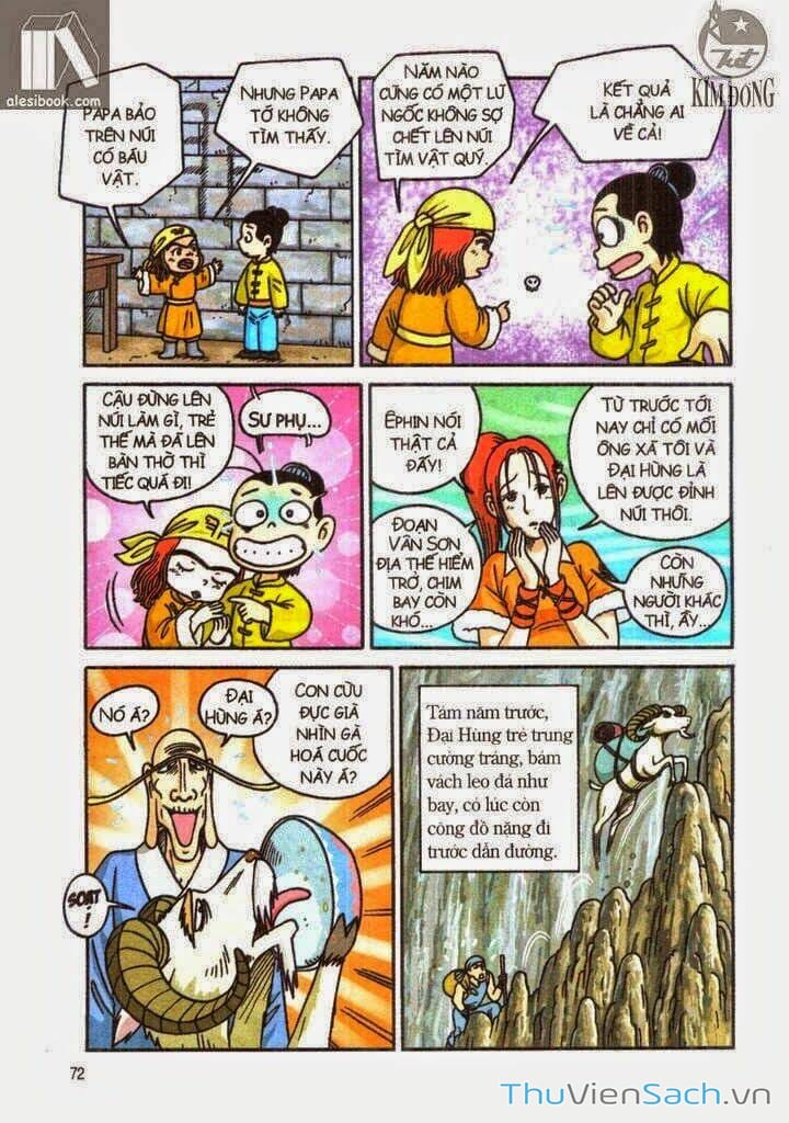 Truyện Tranh Ô Long Viện Linh Vật Sống trang 3