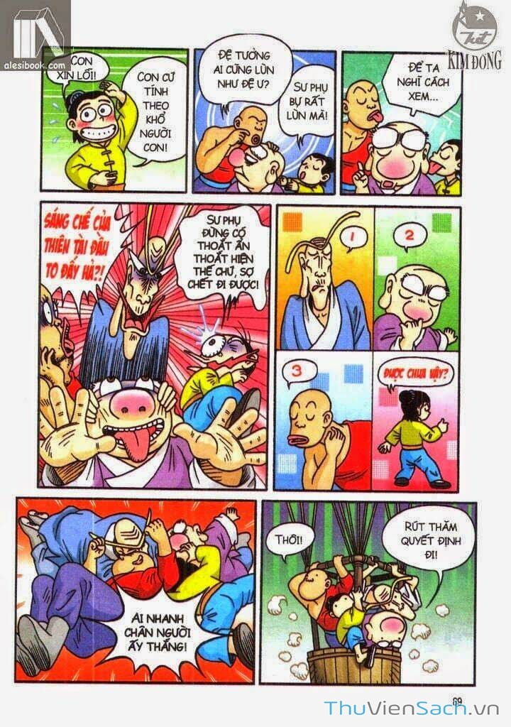 Truyện Tranh Ô Long Viện Linh Vật Sống trang 3