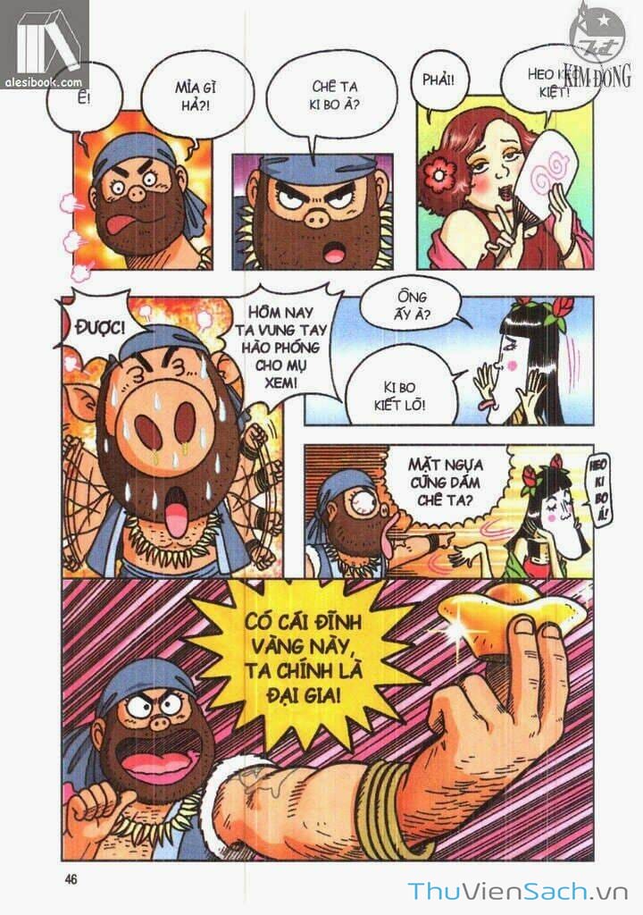 Truyện Tranh Ô Long Viện Linh Vật Sống trang 3