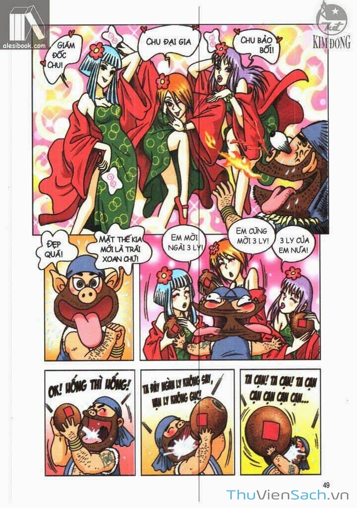 Truyện Tranh Ô Long Viện Linh Vật Sống trang 3