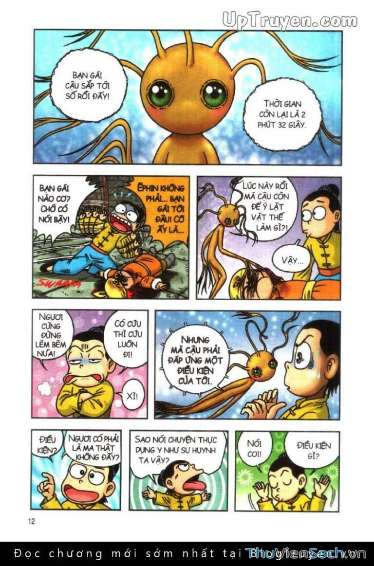 Truyện Tranh Ô Long Viện Linh Vật Sống trang 3