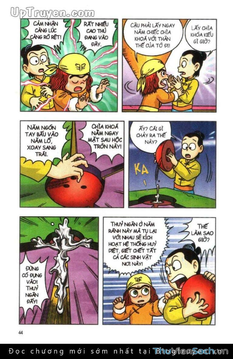 Truyện Tranh Ô Long Viện Linh Vật Sống trang 3