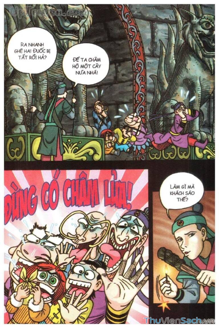 Truyện Tranh Ô Long Viện Linh Vật Sống trang 3