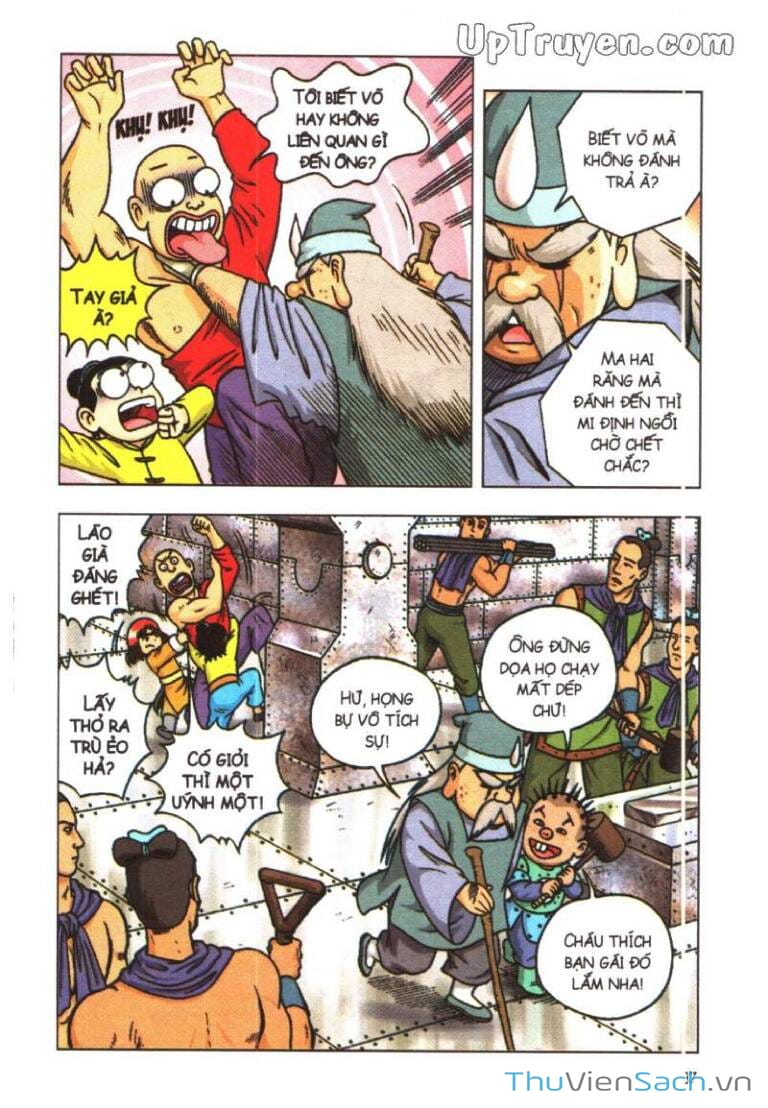 Truyện Tranh Ô Long Viện Linh Vật Sống trang 3