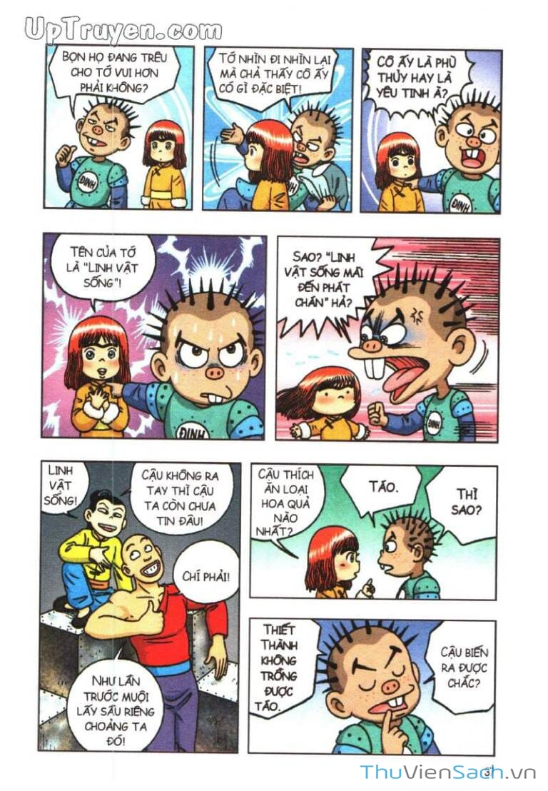 Truyện Tranh Ô Long Viện Linh Vật Sống trang 3