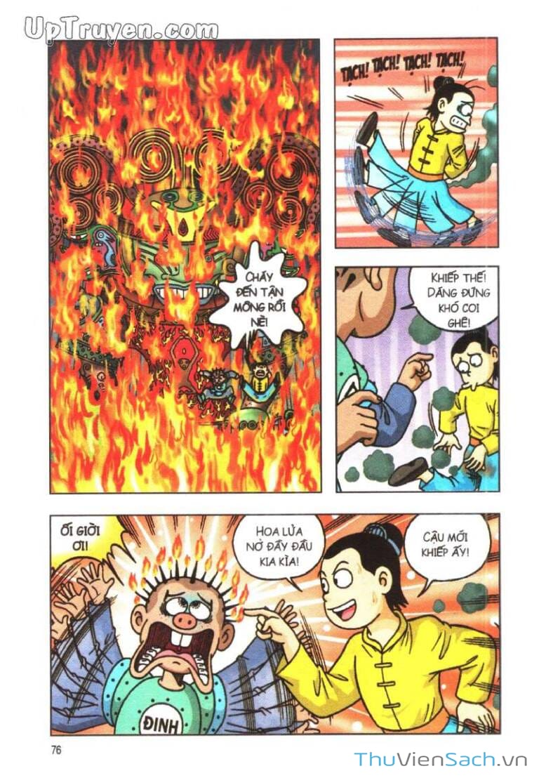 Truyện Tranh Ô Long Viện Linh Vật Sống trang 3