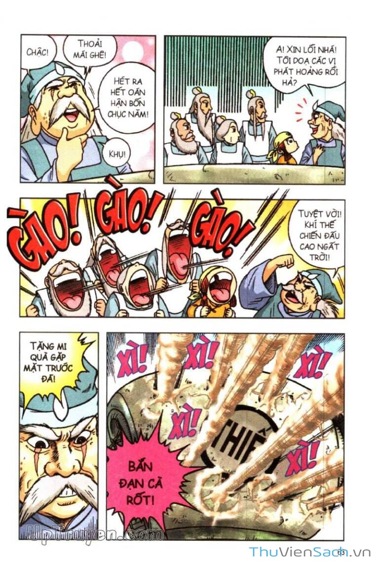 Truyện Tranh Ô Long Viện Linh Vật Sống trang 3