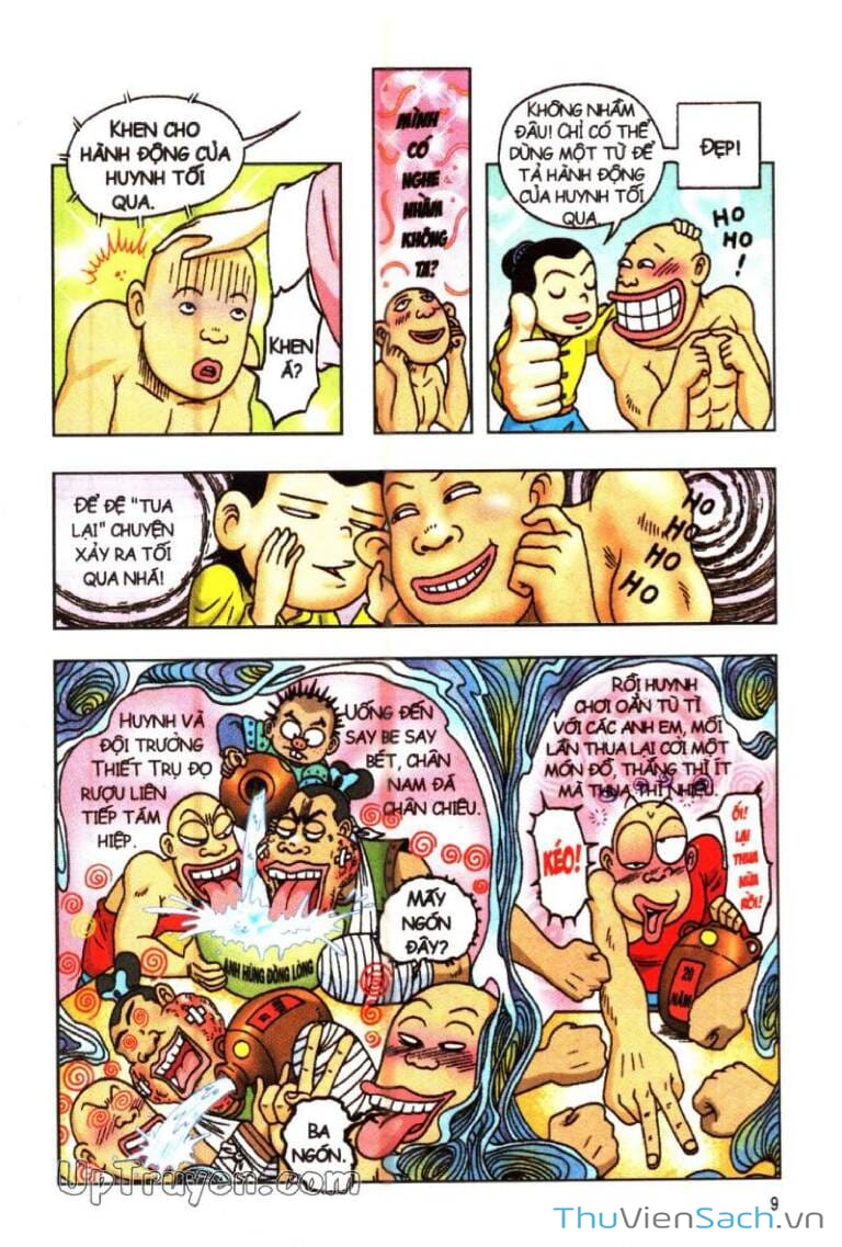 Truyện Tranh Ô Long Viện Linh Vật Sống trang 3