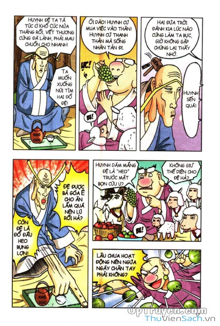 Truyện Tranh Ô Long Viện Linh Vật Sống trang 3