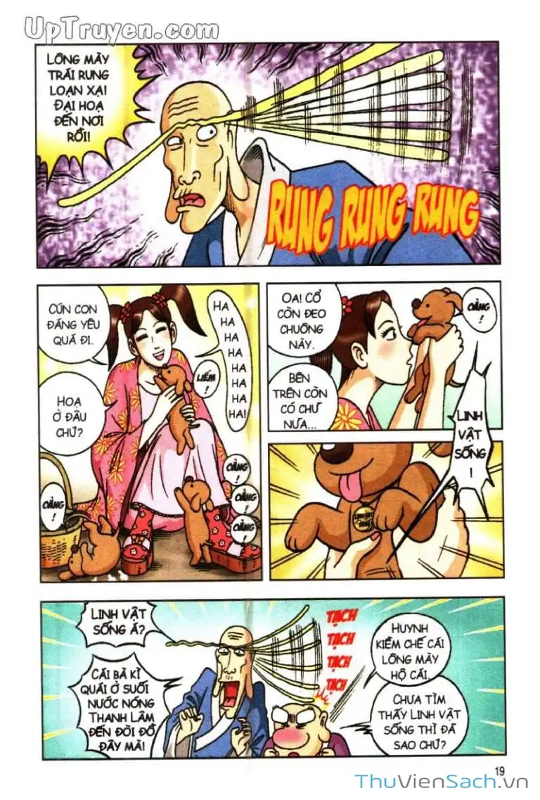 Truyện Tranh Ô Long Viện: Linh Vật Sống trang 2