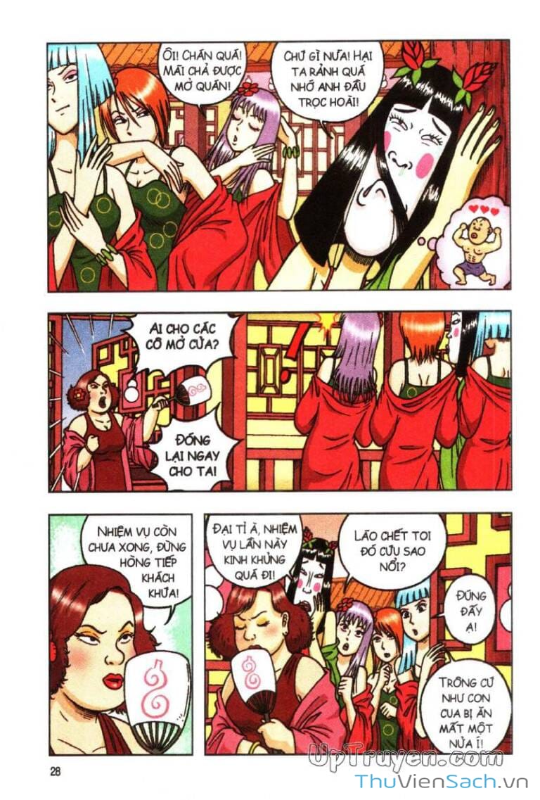 Truyện Tranh Ô Long Viện Linh Vật Sống trang 3