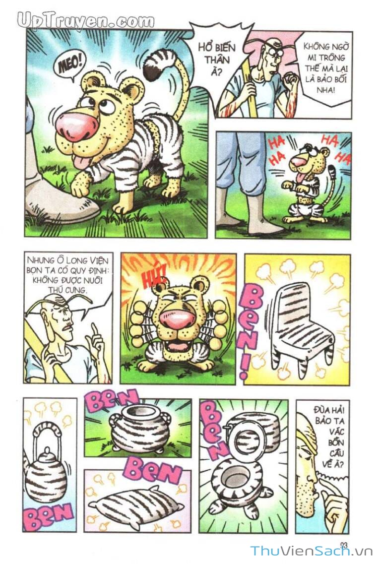 Truyện Tranh Ô Long Viện Linh Vật Sống trang 3