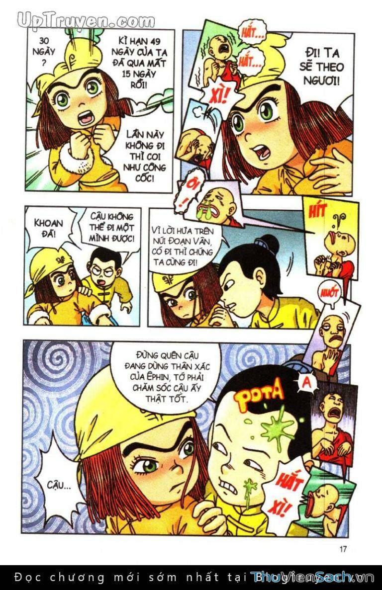 Truyện Tranh Ô Long Viện Linh Vật Sống trang 3