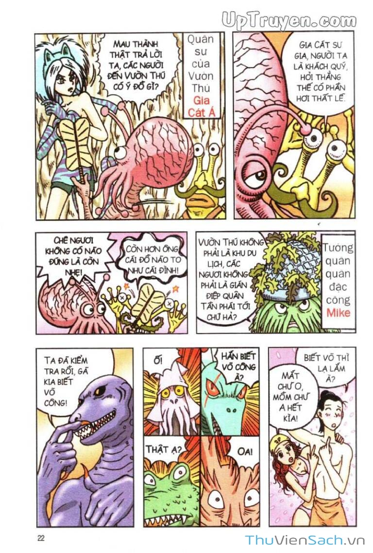 Truyện Tranh Ô Long Viện Linh Vật Sống trang 3