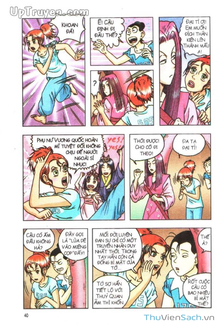 Truyện Tranh Ô Long Viện Linh Vật Sống trang 3