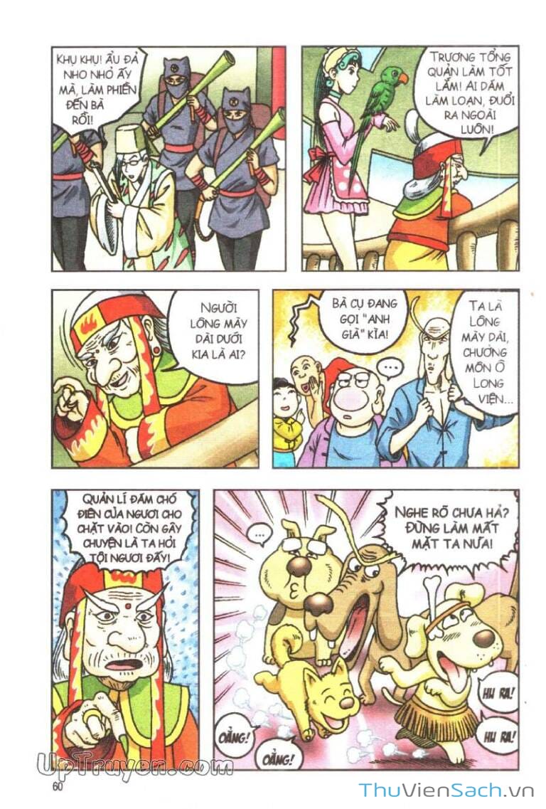 Truyện Tranh Ô Long Viện Linh Vật Sống trang 3