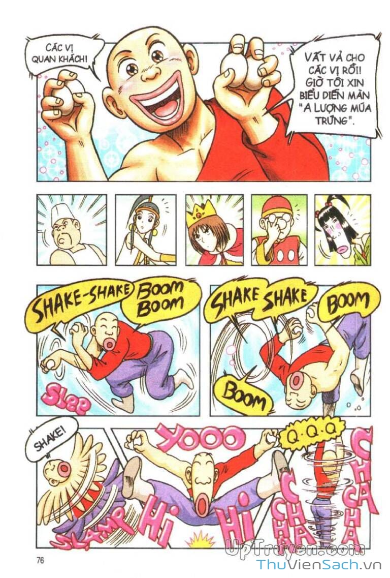 Truyện Tranh Ô Long Viện Linh Vật Sống trang 3