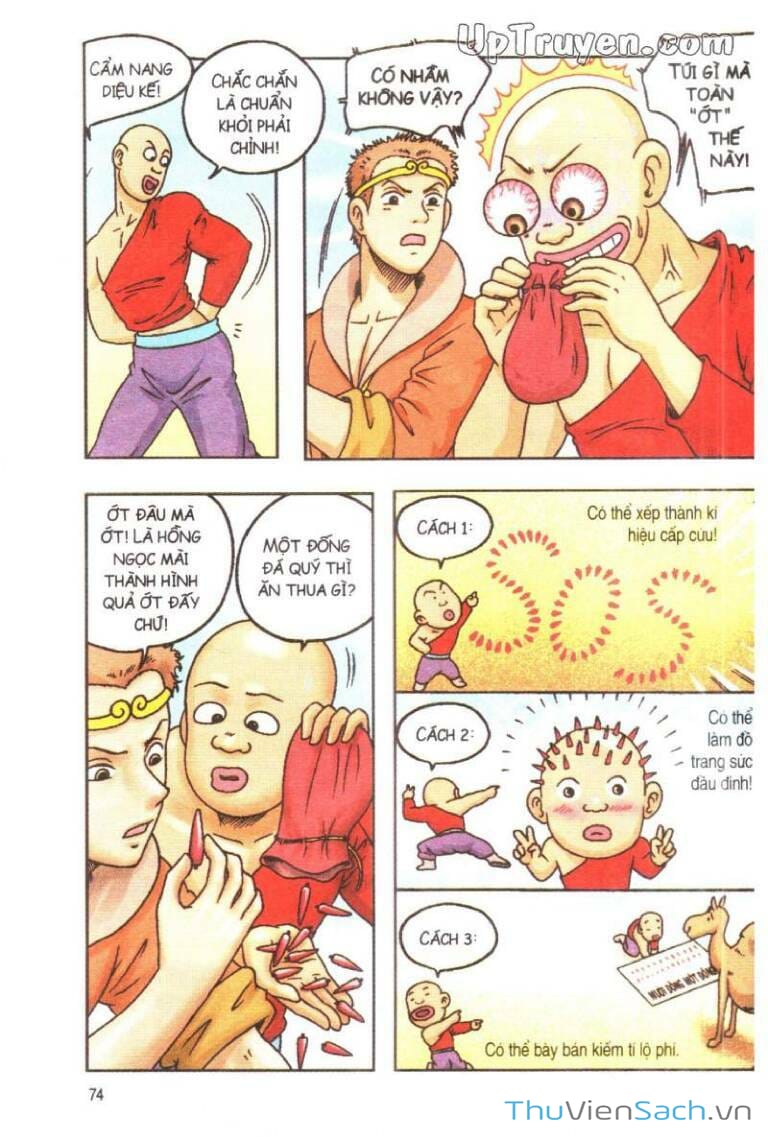 Truyện Tranh Ô Long Viện Linh Vật Sống trang 3