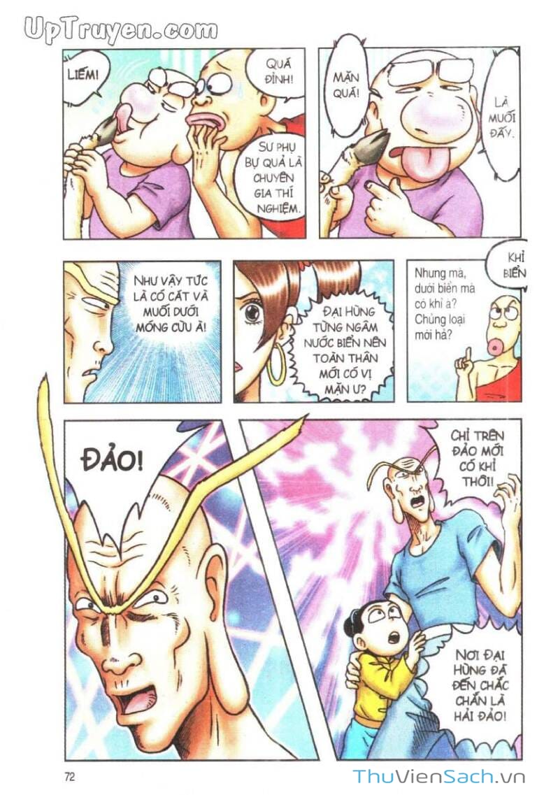 Truyện Tranh Ô Long Viện Linh Vật Sống trang 3