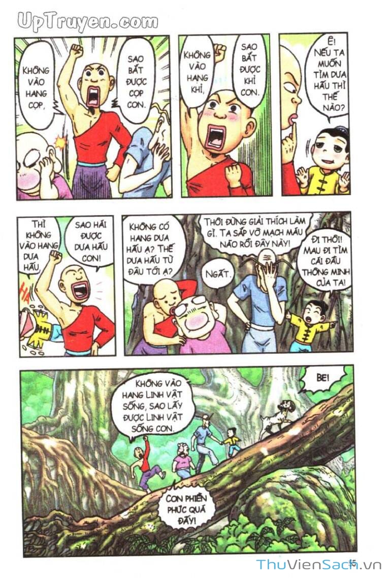 Truyện Tranh Ô Long Viện Linh Vật Sống trang 3