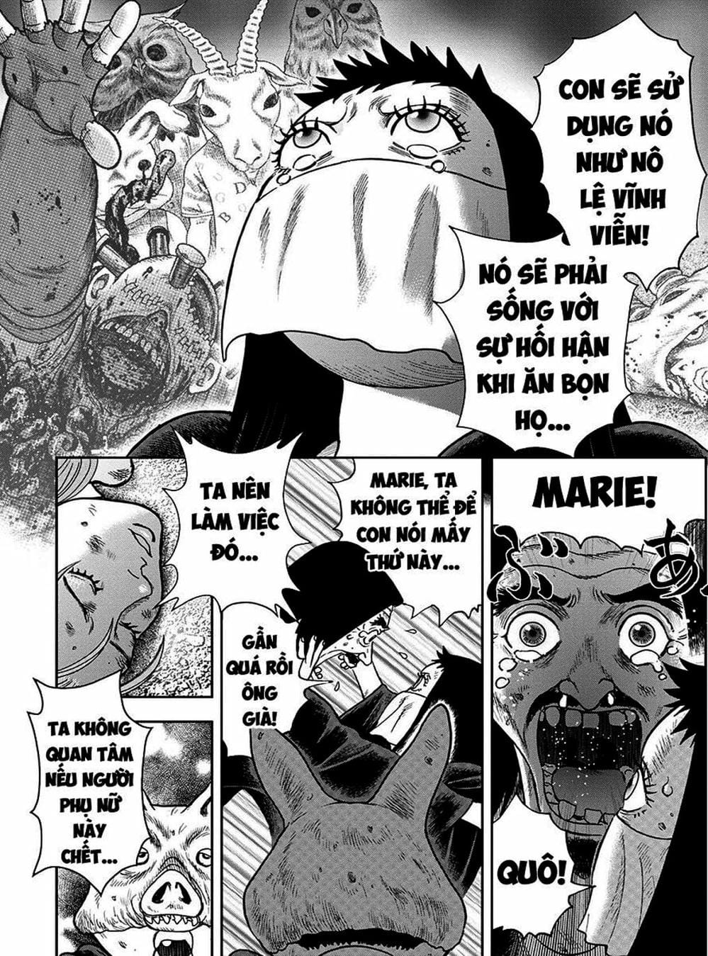 Truyện Tranh Đảo Kinh Hoàng - Offal Island trang 7