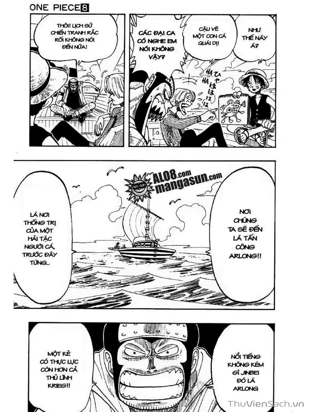 Truyện Tranh Đảo Hải Tặc - One Piece trang 8