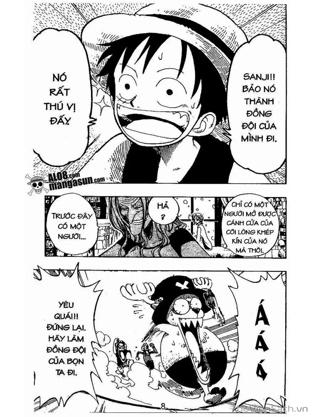 Truyện Tranh Đảo Hải Tặc - One Piece trang 8