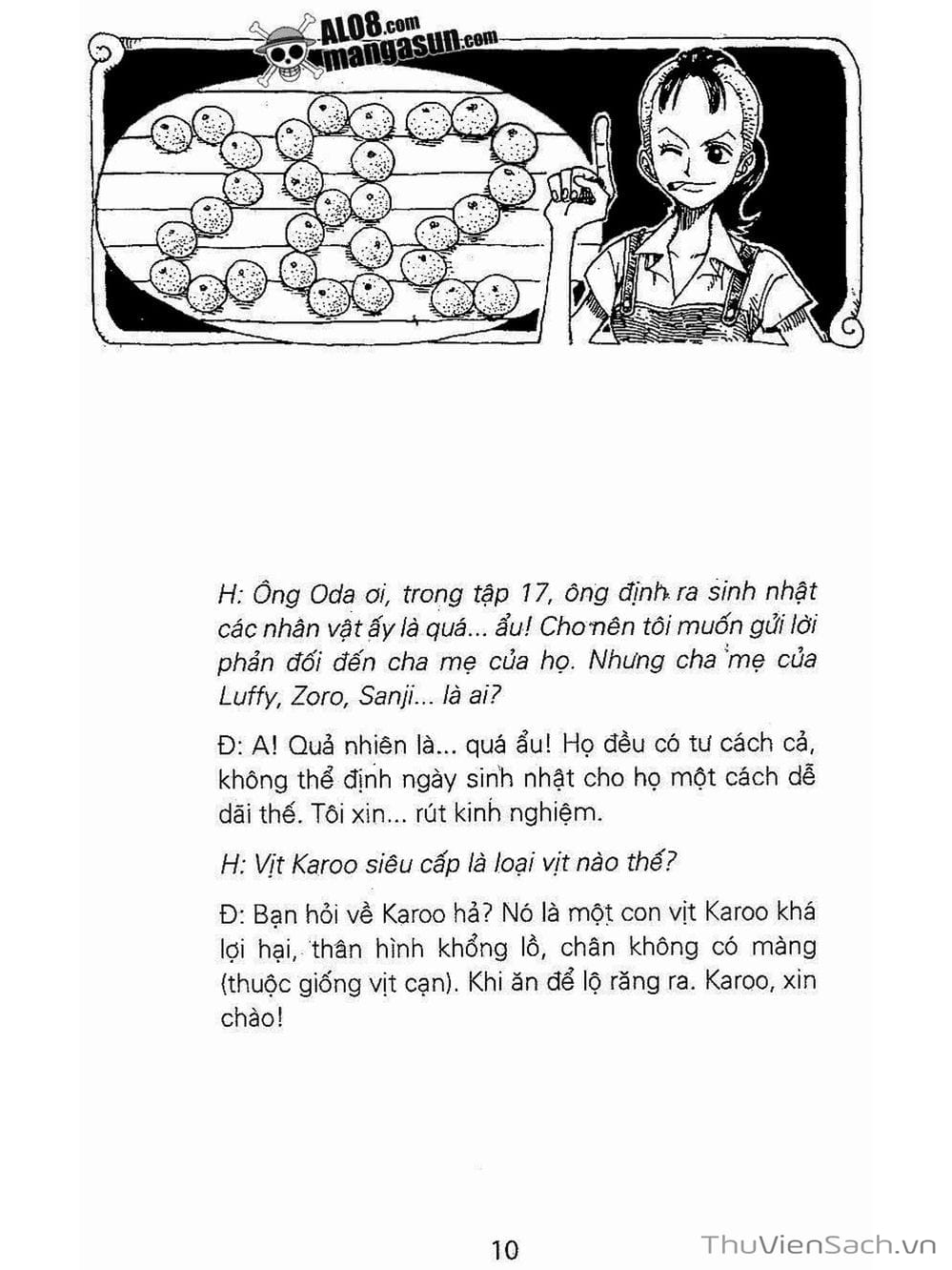 Truyện Tranh Đảo Hải Tặc - One Piece trang 8