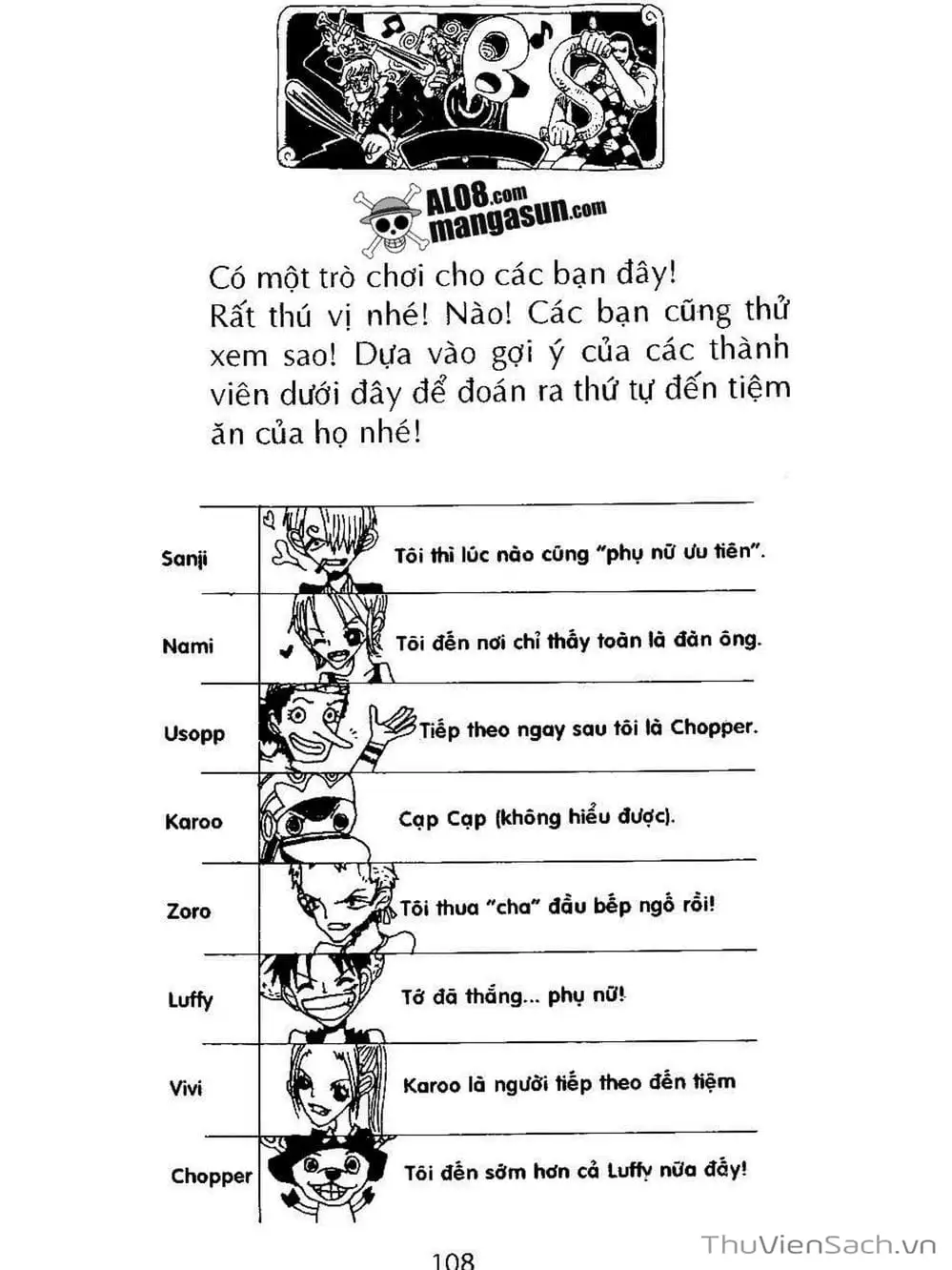 Truyện Tranh Đảo Hải Tặc - One Piece trang 8