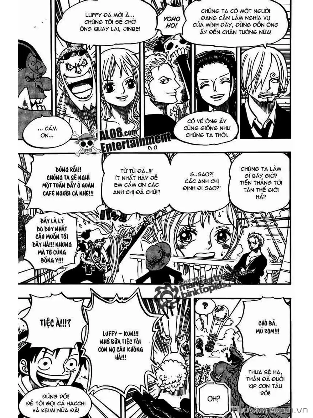 Truyện Tranh Đảo Hải Tặc - One Piece trang 8