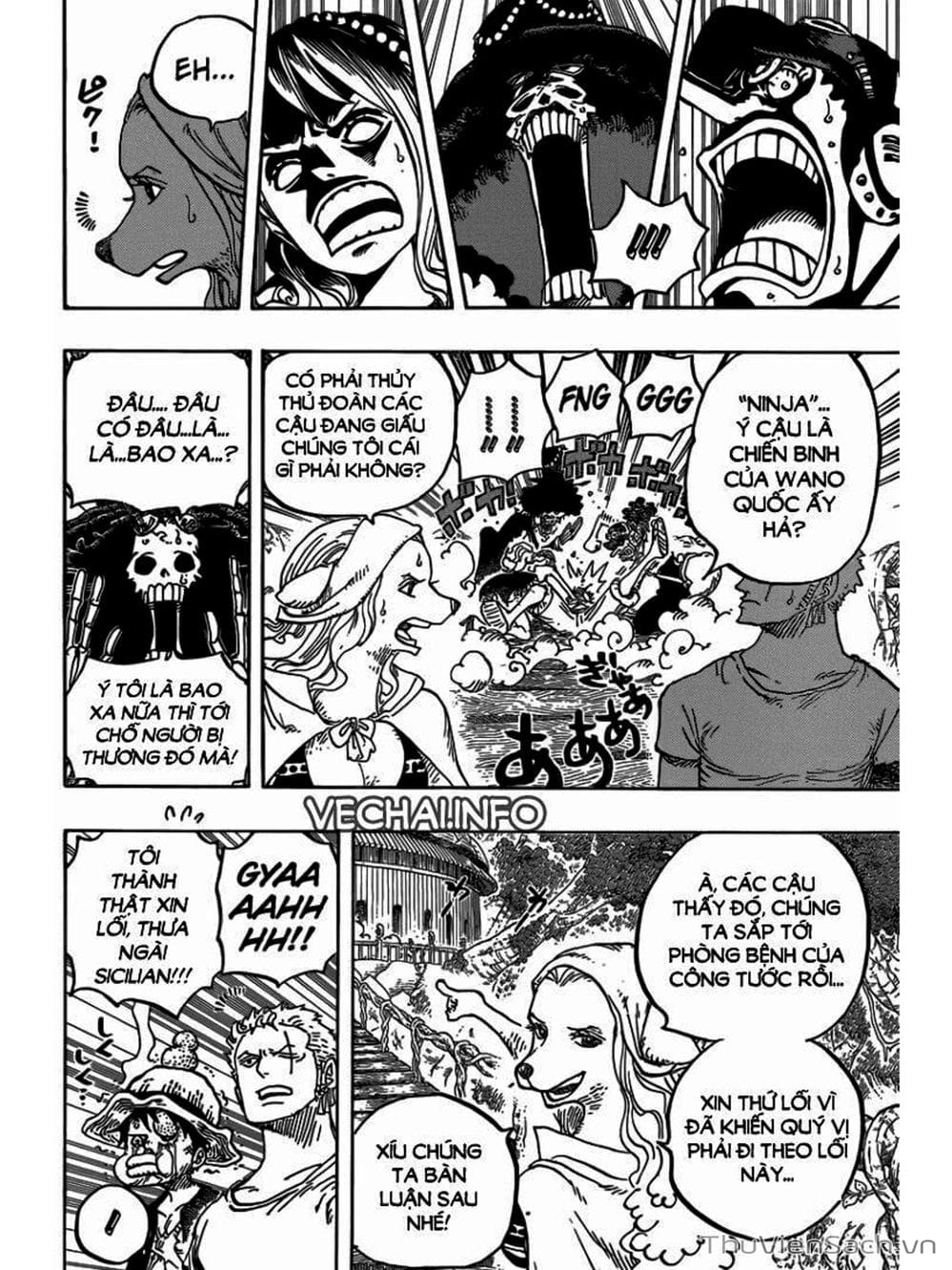 Truyện Tranh Đảo Hải Tặc - One Piece trang 8