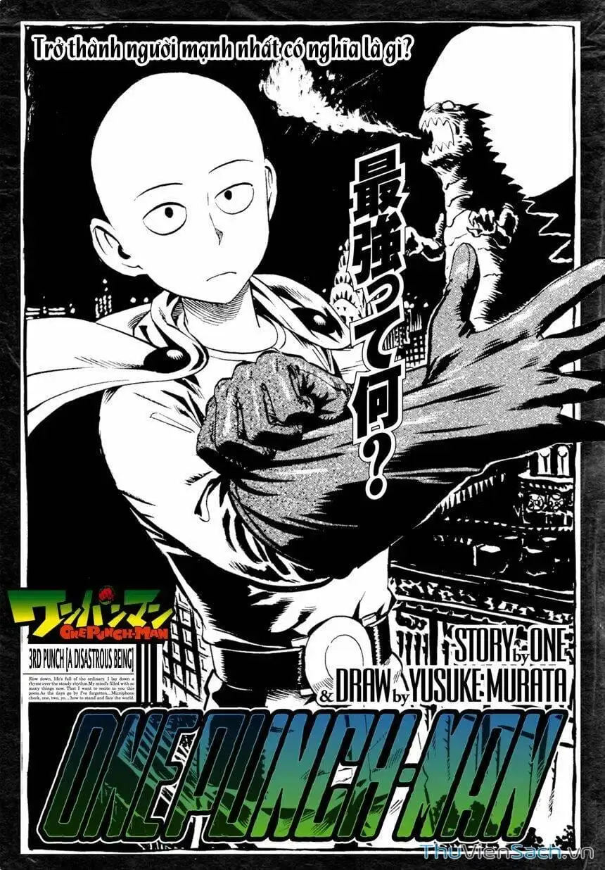 Truyện Tranh Anh Hùng: One-Punch Man trang 4
