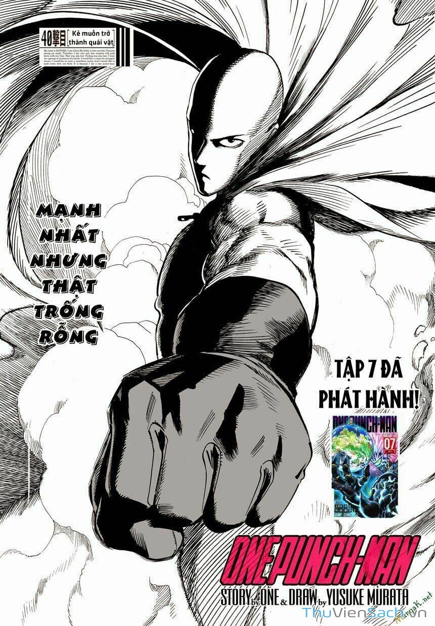 Truyện Tranh Anh Hùng: One-Punch Man trang 4