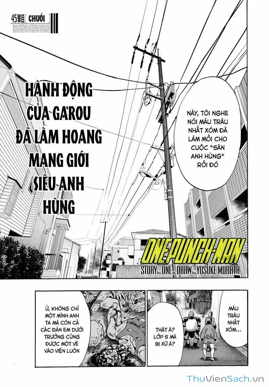 Truyện Tranh Anh Hùng: One-Punch Man trang 4