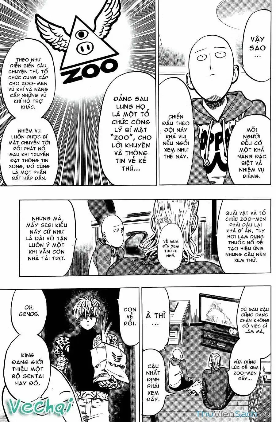 Truyện Tranh Anh Hùng: One-Punch Man trang 4