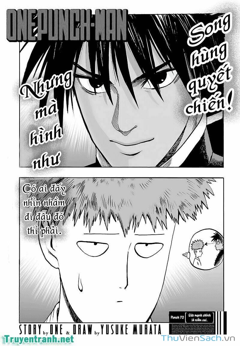 Truyện Tranh Anh Hùng: One-Punch Man trang 4