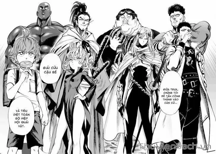 Truyện Tranh Anh Hùng: One-Punch Man trang 4