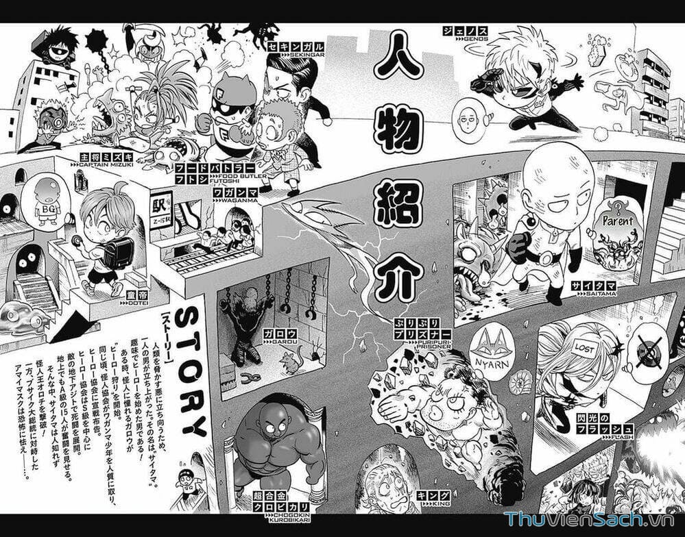 Truyện Tranh Anh Hùng: One-Punch Man trang 4