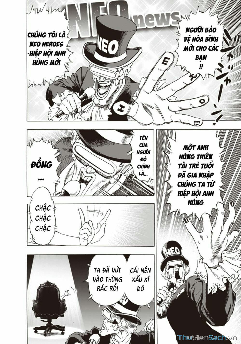 Truyện Tranh Anh Hùng: One-Punch Man trang 4