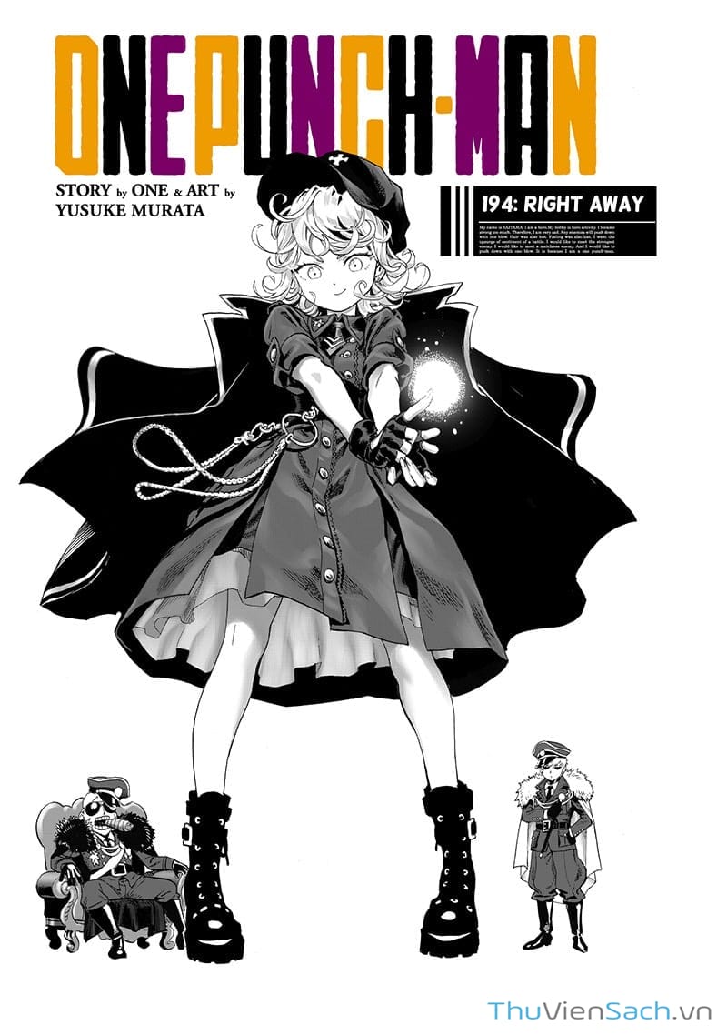 Truyện Tranh Anh Hùng: One-Punch Man trang 4