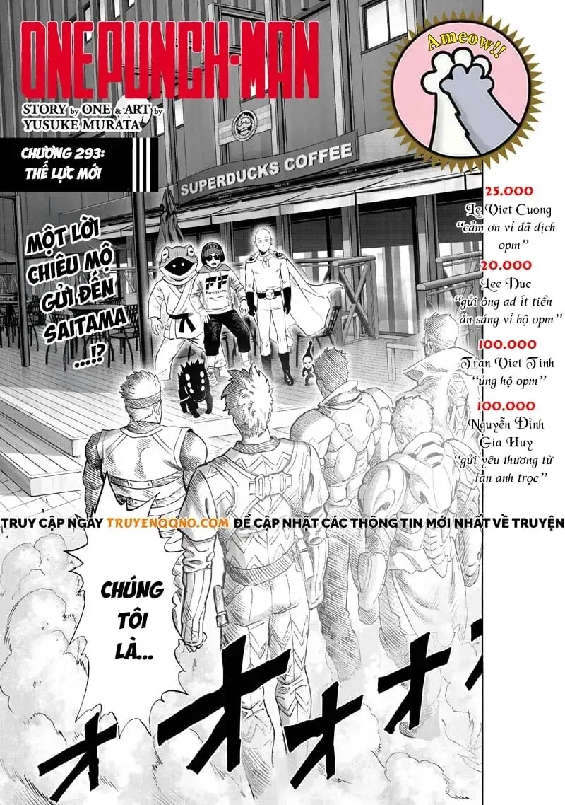 Truyện Tranh Anh Hùng: One-Punch Man trang 4