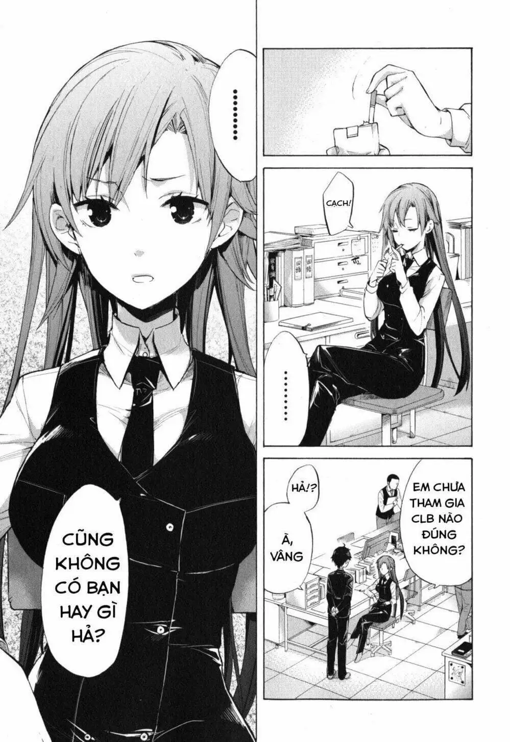 Truyện Tranh Chuyện Tình Thanh Xuân Bi Hài Của Tôi Quả Nhiên Là Sai Lầm - Oregairu trang 6