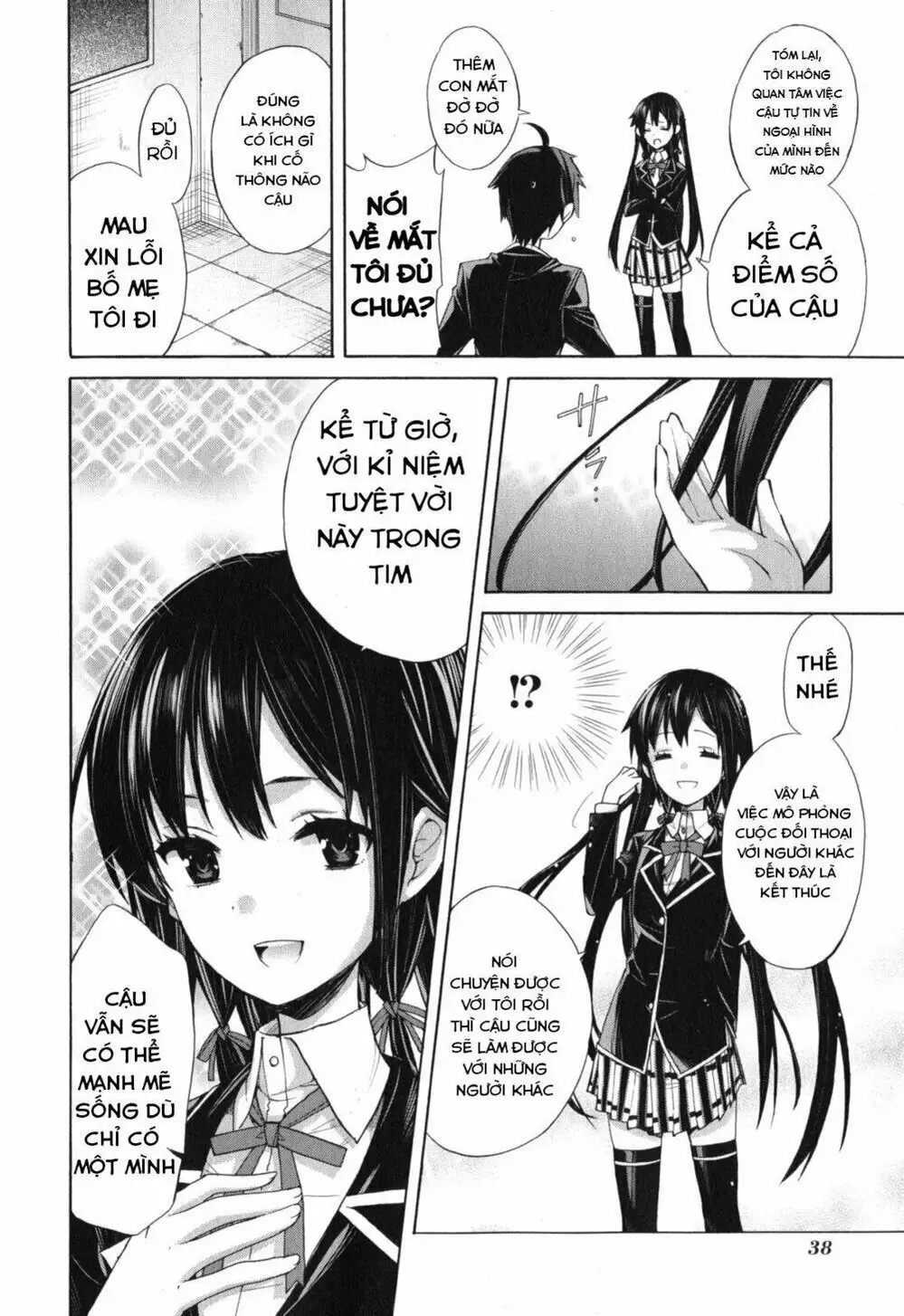 Truyện Tranh Chuyện Tình Thanh Xuân Bi Hài Của Tôi Quả Nhiên Là Sai Lầm - Oregairu trang 6